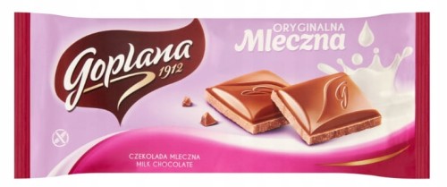 Czekolada Goplana Oryginalna Mleczna 90g 20 Sztuk