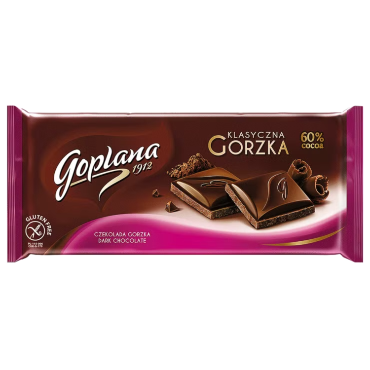 Czekolada Goplana Oryginalna Gorzka 90 g