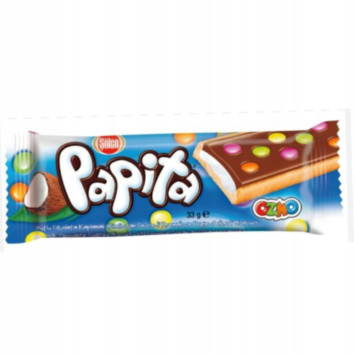Baton Solen Papita Mleczny Kokosowy Z Drażetkami 33 G