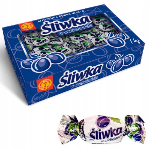 Śliwki W Czekoladzie Jutrzenka Dobre Miasto 1 KG